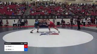 125 Kg Rnd Of 16 - Jordan Wood, Lehigh Valley Wrestling Club-NYAC Vs Derek White, Cliff Keen Wrest