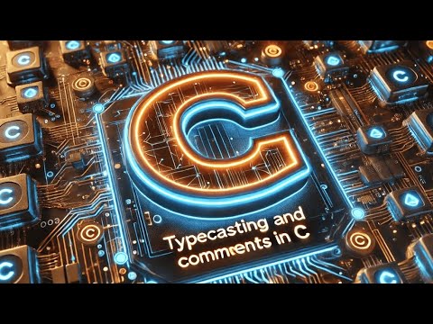 Typecasting ,Comments in C 🌐 | Part - 10 | C Language For Beginners ...