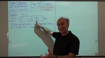 Razavi Basic Circuits Lec 23: RC Circuit Example; Intro. to Inductors