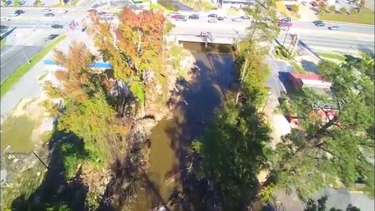 Gills Creek Columbia, SC 6 weeks after the Great Flood YouTube