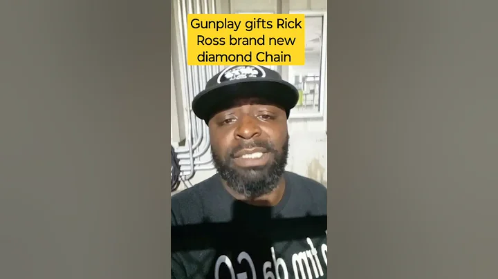 gunplay gifts Rick Ross brand new diamond Chain #lofrmdago #chicago #supportdaguys