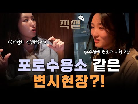 변호사 시험&amp;채용 다 알려드림😎 세 변호사들의 취중 인터뷰ㅣ[직썰] 변호사 편 ep.1