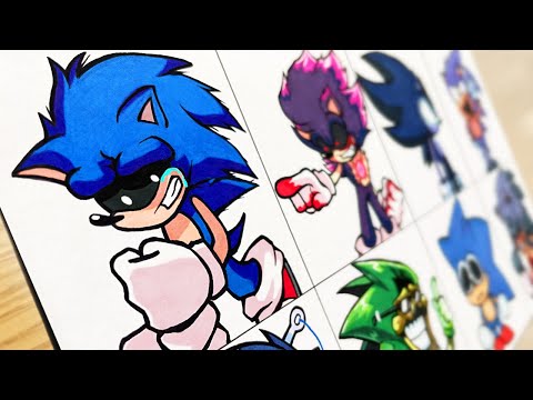 Sonic EXE 3.0  Anime, Cute drawings, Scary art