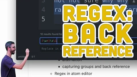 2.5: Regular Expressions: Back References - Programming with Text