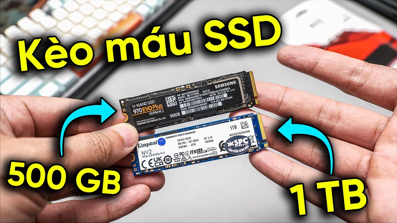 Outline Video #Review - Anh em chọn SSD theo kiểu nào - "Thực Dụng" hay "Người Ta Bảo"
