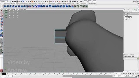 Maya Modeling Basics: Toy pt. 6