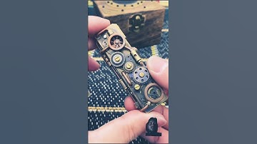 Product Link in Bio ( # 776 )  Clockwork Flame Vintage Kerosene Lighter #diy #lighter #edc #tools