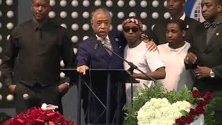 Al Sharpton Speaks At Stephon Clark's Funeral
