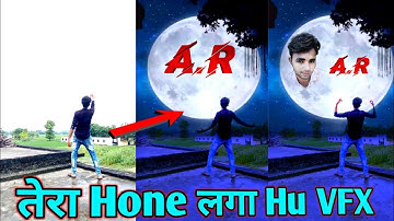Tera Hone Laga Hu Cinematic Background Change VFX | Special Sky Name Art VFX Tutorial | Tech Arman
