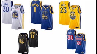 Ranking this season's uniforms? (@gavswaps) : r/warriors