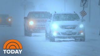 Storm Brings Heavy Snow, Dangerous Ice, Strong Wind To Midwest | TODAY