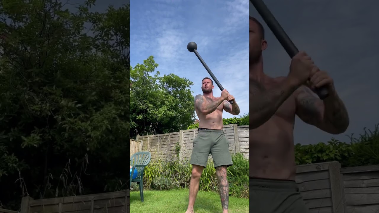 Macebell movement in the sun 