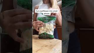 She explaining about How to make buffalo cauliflower. But i can 2 ..