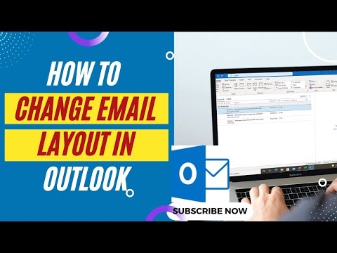 How to Change Email Layout in Outlook
