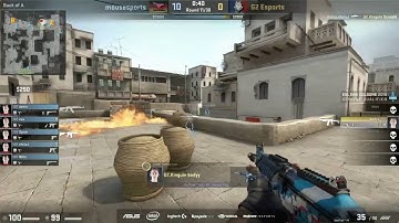 mousesports vs G2 - ESL One Cologne 2016 Qualifier [Dust2] - Highlights - 11.06.16