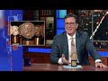 Stephen Colbert Accepts The Peabody Award On Behalf Of The Late Show Staff And Crew