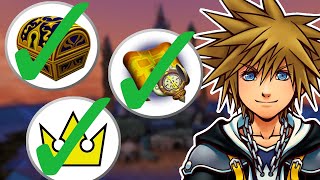 Item Hunt: All 107 Items in Hollow Bastion | Kingdom Hearts 2 Final Mix