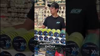 Multifilamento Caizara 4X | Línea Trenzada Alta Resistencia 100g Pesca Río y Mar