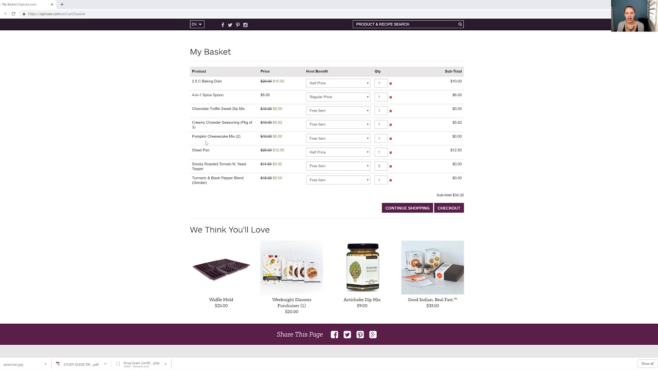 Free Stuff with Epicure!