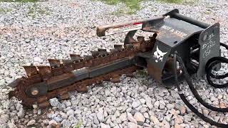 Bobcat MX112 Excavator Trencher Attachment