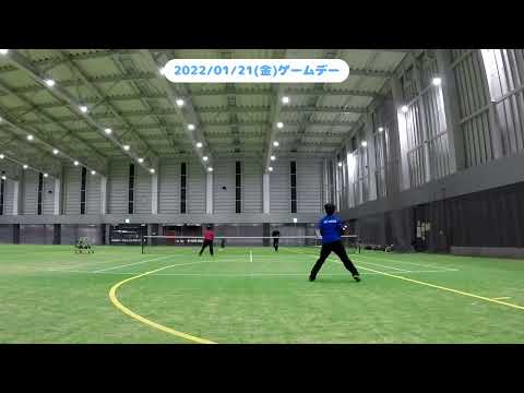 2022/01/21(金)プラスワンソフトテニス・ゲームデー