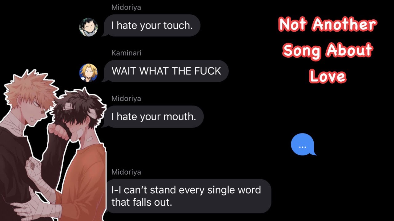 Ещё одна песня о любви (при участии Топа Мидории?) || BNHA Lyric Prank