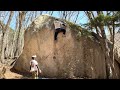 エイハブ船長1級 クジラ岩 小川山  #bouldering 