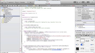 XCode Tutorial 4: In-App Email