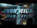 John wick room  man cave