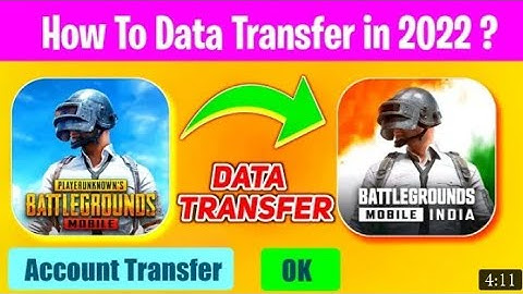 how to transfer data from pubg global to pubg india 🔥 Id transfer kaise karen pubg mobile