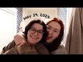 We are sooo back  lesbian couple vlog