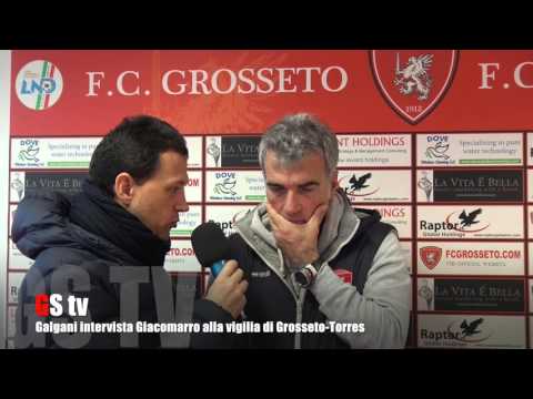 Gs Tv - Galgani intervista Giacomarro alla vigilia di Grosseto-Torres