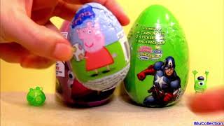 New 6 Surprise Eggs Opening Blucollection Moy Ly