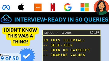 SQL 50 197. Rising Temperature | SELF-JOIN, JOIN ON DATEDIFF, COMPARE VALUES