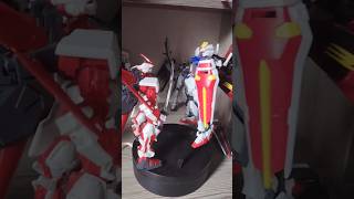 gandum figures freedom strike fighter vs red flight unit #shorts #gandam #trendeng