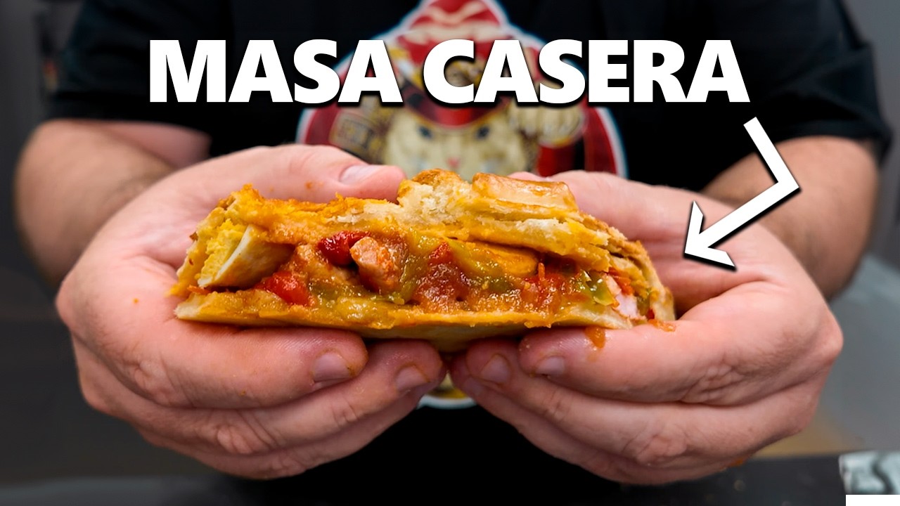 EMPANADA GALLEGA, con la MASA CASERA más fácil (sin levadura)