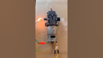 Smoke producing device • Dc motor new project