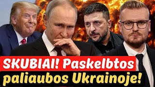 Skubiai! Rusija paskelbė paliaubas Ukrainoje – Zelenskio atsakas!