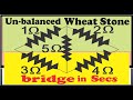 Wheatstone bridge balanced | Unbalanced Shortcut Explained | Made with ClipChamp(4)