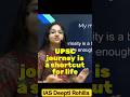 मैं Topper हूं… यही गलती थी 😳💯 IAS Deepti Rohilla#shorts #motivation #upsc #ias #study #topper