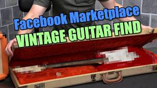 What's In This VINTAGE FENDER TWEED CASE? How Good is This FB Marketplace Score?