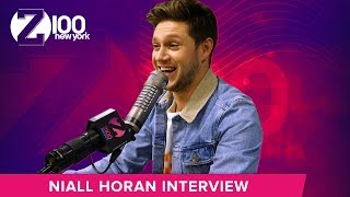 Niall Horan FaceTimes Julia Michaels Mid Interview