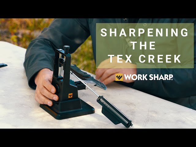 How to sharpen your TOPS Knives with the Work Sharp Precision