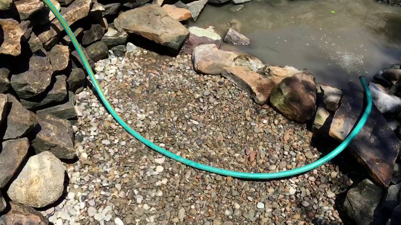 Koi and Goldfish ponds in Irwin PA. This pond cleaned and upgraded by Aquatic Edge