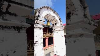 Kankaleshwar Mahadev temple in Pauri is surrounded by scenic views of snow laden Himalayan peaks.