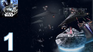 Star Wars StarFighters Missions Gameplay Walkthrough Part 1 Android,iOS screenshot 2