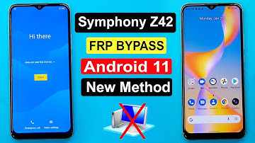 Symphony Z42 Google Lock Bypass | Symphony Z42 Frp Bypass | Symphony Android 11 Frp Bypass | 2023 |