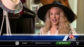 Randi Rousseau Nola Hat Maker At The Kentucky Derby