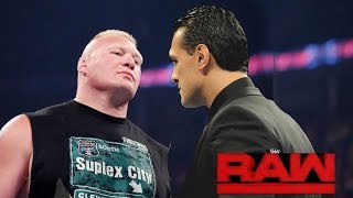 RAW 25th Anniversary: Alberto Del Rio Returns for Brock Lesnar's Universal Title