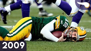 Favre Returns to Lambeau - Vikings vs. Packers (Week 8, 2009) Classic Highlights